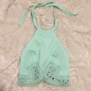 NWOT! Halter from Sabo skirt mint color