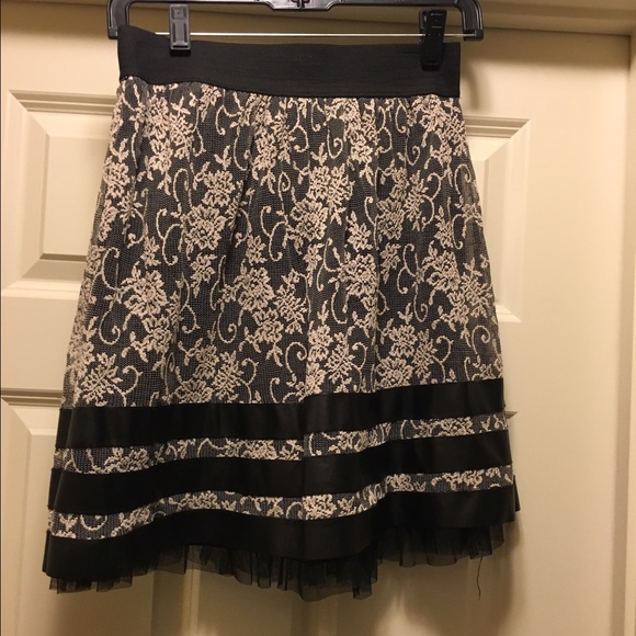 Black and Tan skirt