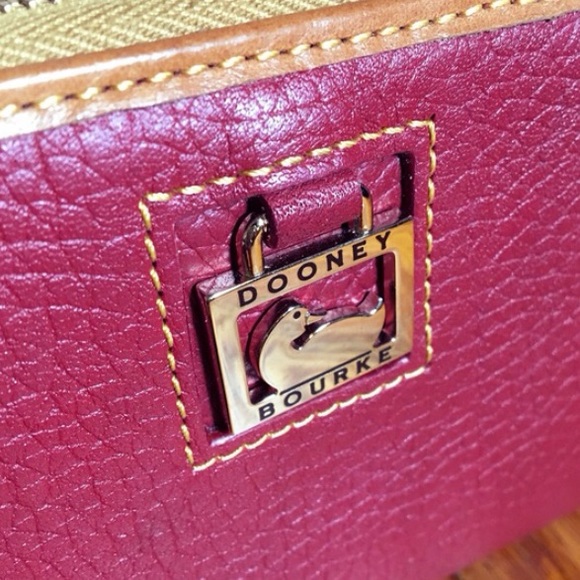 Dooney & Bourke Raspberry Wallet - Picture 2 of 2