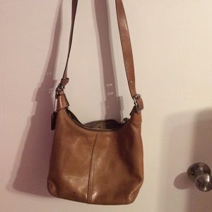 Tan Coach Bag