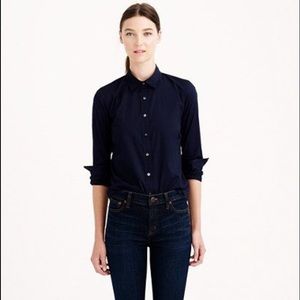 J.Crew Perfect Shirt in lightweight linen