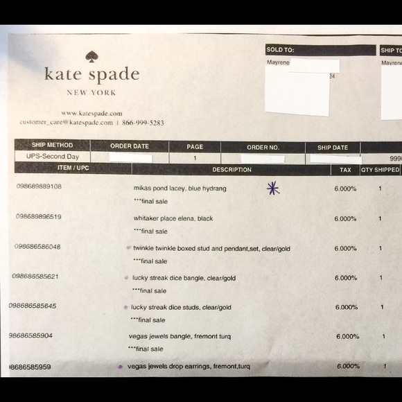 Brand New Kate Spade Mikas Pond Lacey Wallet! - Picture 4 of 4