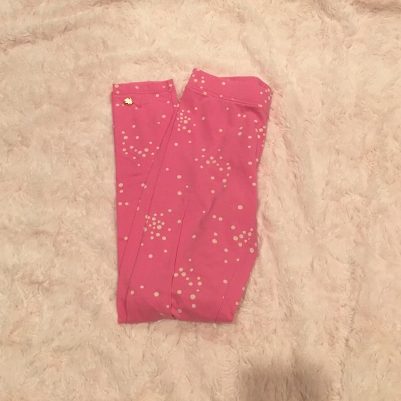 Pink polkdot leggings from juicy couture💖