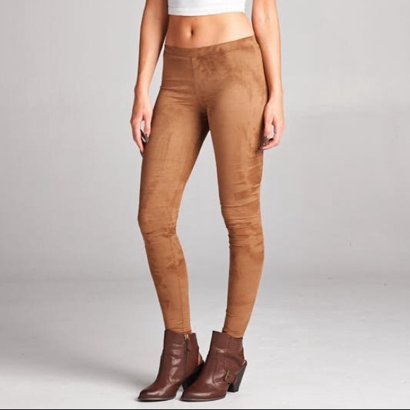 🍁Suede Leggings - Picture 2 of 4