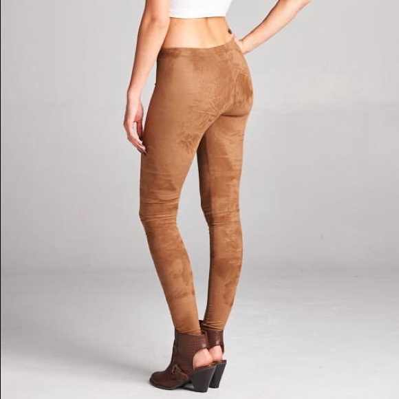 🍁Suede Leggings - Picture 3 of 4