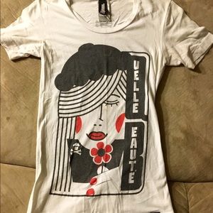 Johnny Cupcakes tshirt, size women's small