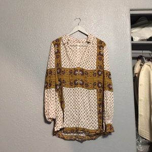 Free people changing times tunic