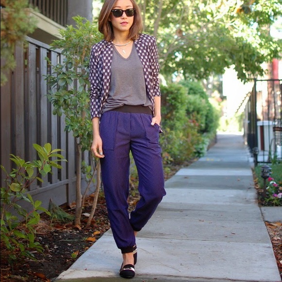 Urban Outfitters Pants - NEW urban outfitters purple printed trousers Urban Outfitters Pants - NEW urban outfitters purple printed trousers