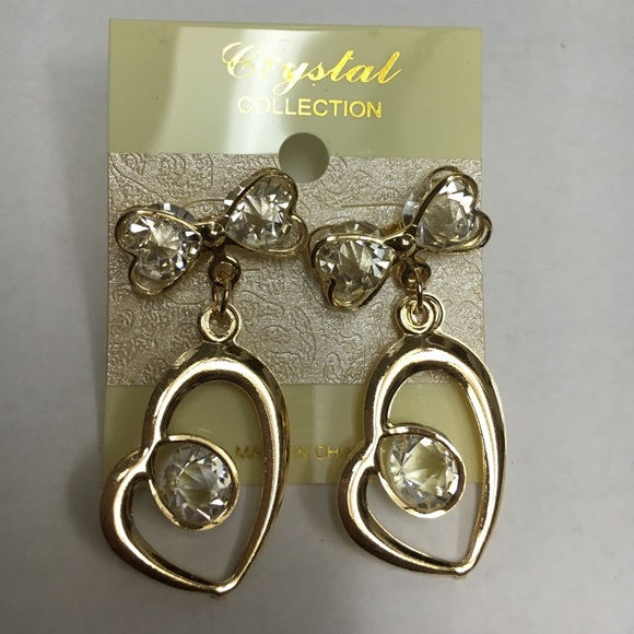 Cute heart earrings