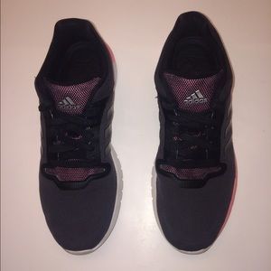 Black and Pink Adidas