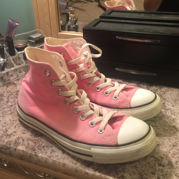 Pink Chuck Taylor's