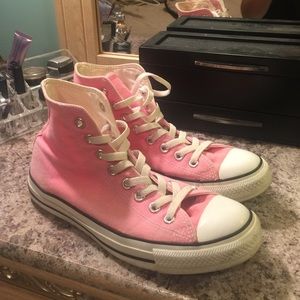 Pink Chuck Taylor's