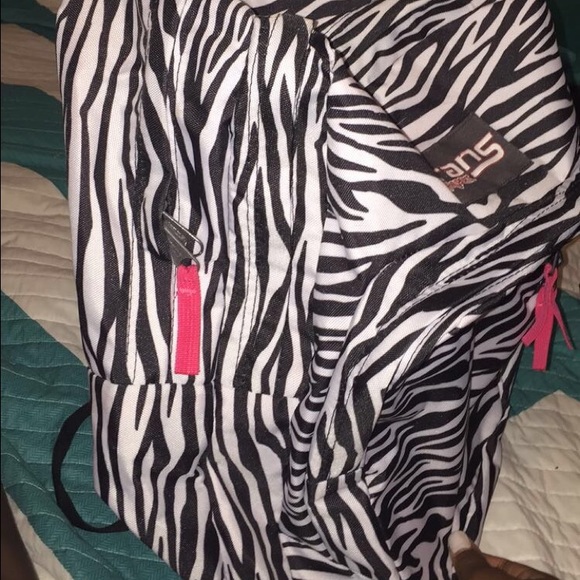 NEW JANSPORT ZEBRA BACKPACK - Picture 3 of 4