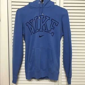 Blue Nike hoodie