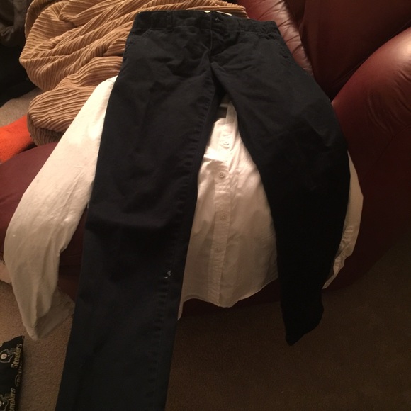Navy chinos - Picture 2 of 3