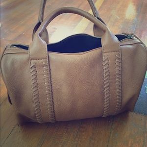 Camel colored purse
