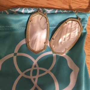 Kendra Scott gold/white. A pair of "Danielle's".