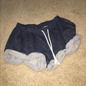 Navy blue sweat shorts from H&M size S
