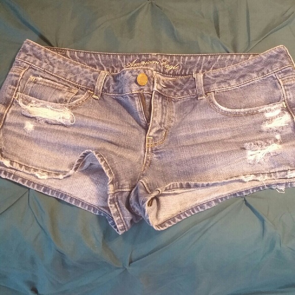 American eagle shortie shorts