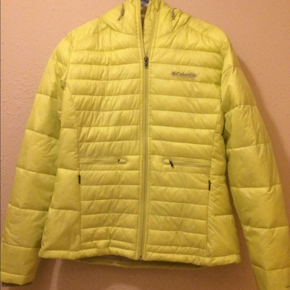 columbia jacket yellow