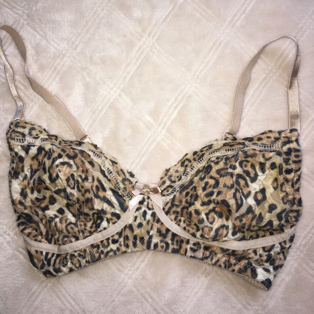 Hanky Panky leopard nouveau glam bra bralette