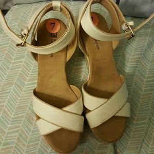 White mountain wedges