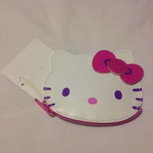 Brand new hello kitty coin purse NWT
