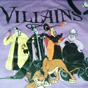 Disney villains shirt