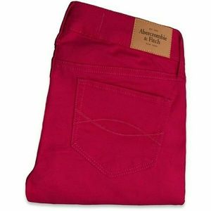 New! Abercrombie & fitch Fushia jegging