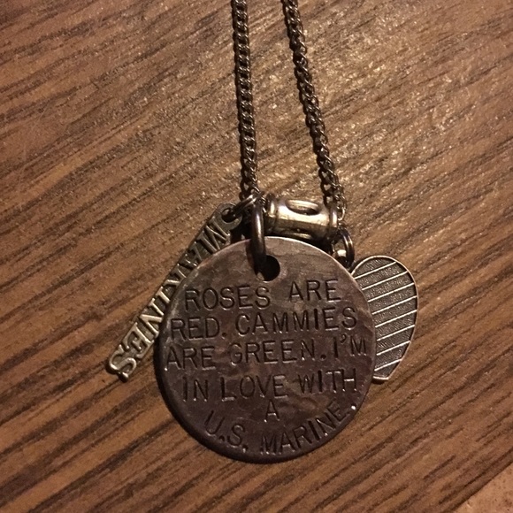 marine necklace girlfriend
