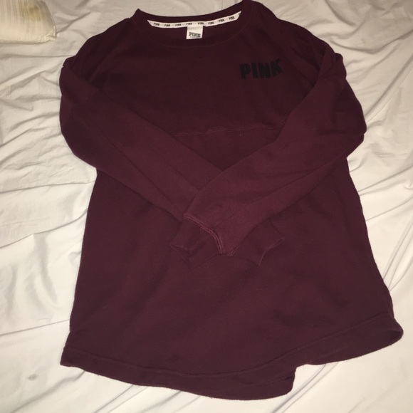 Love pink crewneck