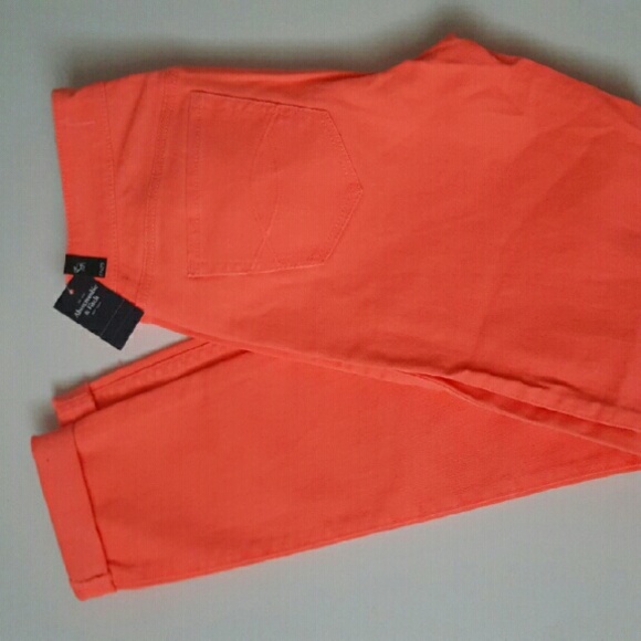✔SOLD!✔ New! Abercrombie & fitch Coral Jeggings - Picture 4 of 4