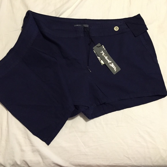 ⚡️SALE⚡️Michael Stars Navy Wrap Skort - Picture 3 of 4