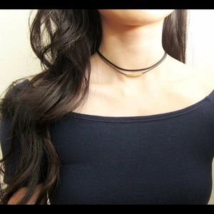 Retro choker necklace