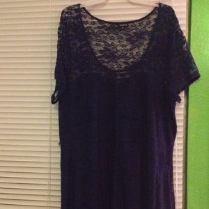 Navy blue dress