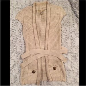 TAN CARDIGAN