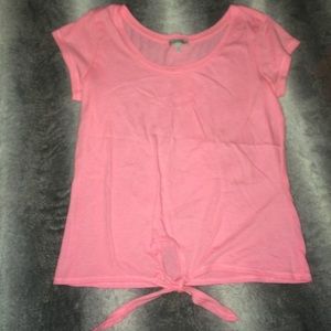 Pink short sleeve shirt!