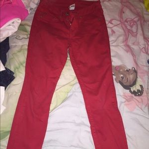 True religion red jeans