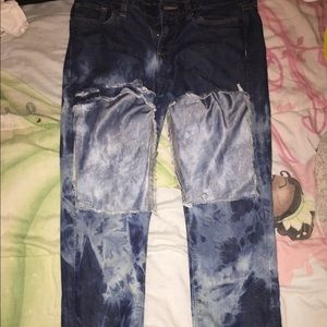 Vintage ripped jeans