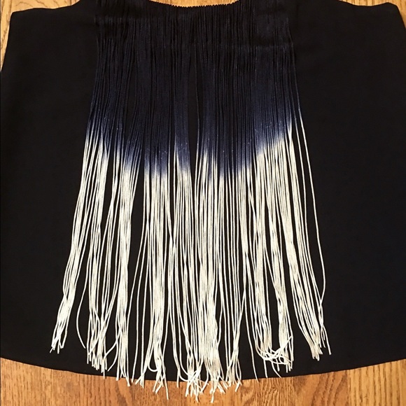 ❗️SOLD❗️NWOT Fringe Tank💙 - Picture 3 of 6