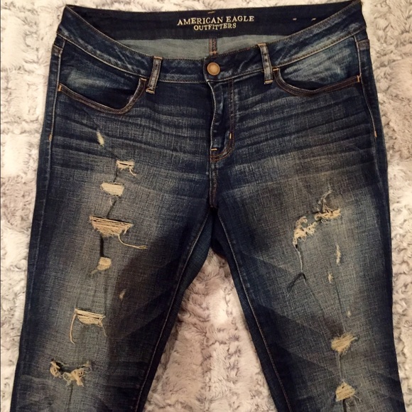 AE DISTRESSED JEGGING