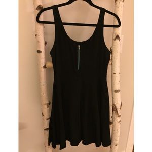 Express LBD with Teal Zipper