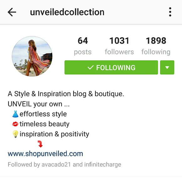 Follow me on Instagram!