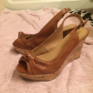 Apt. 9 brown wedges