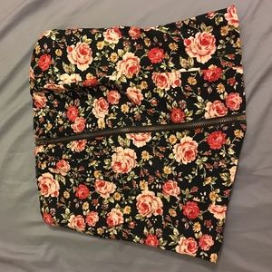 Corset Floral Top