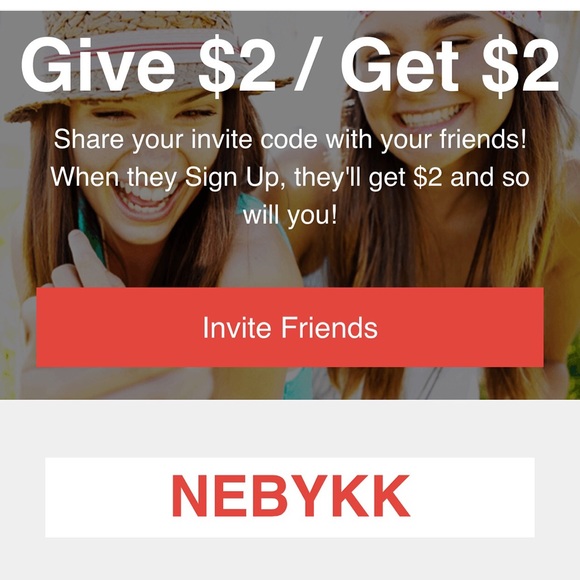 Use my code "NEBYKK" to join Mercari