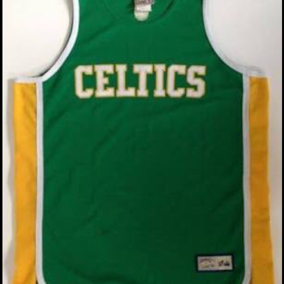 Majestic Hardwood Classics Boston Celtics Jersey