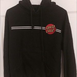 Santa Cruz Skateboards Black Pullover