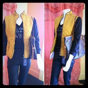 Beautiful Mustard Vest