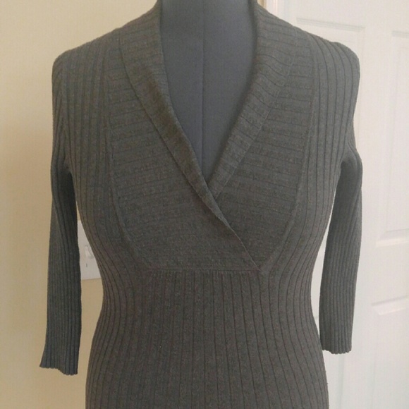 Gray sweater